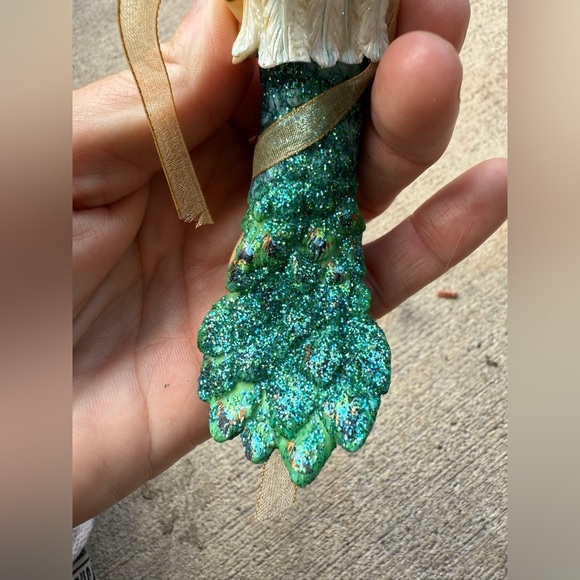 Heirloom Ornament, The Ashton-Drake Galleries Peacock Fantasy Wings of Light - Picture 11 of 11